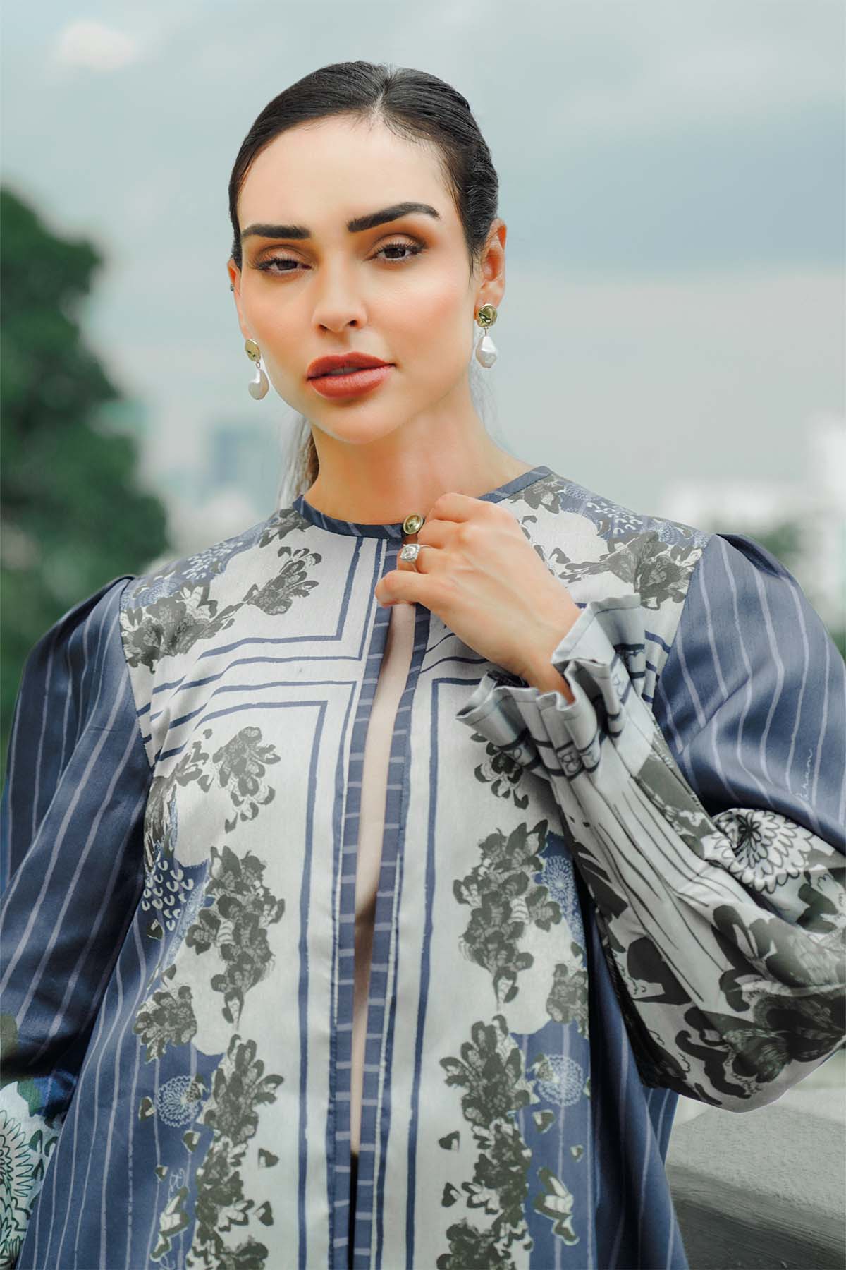 Aquila Puffy Outer - Navy - Image 3