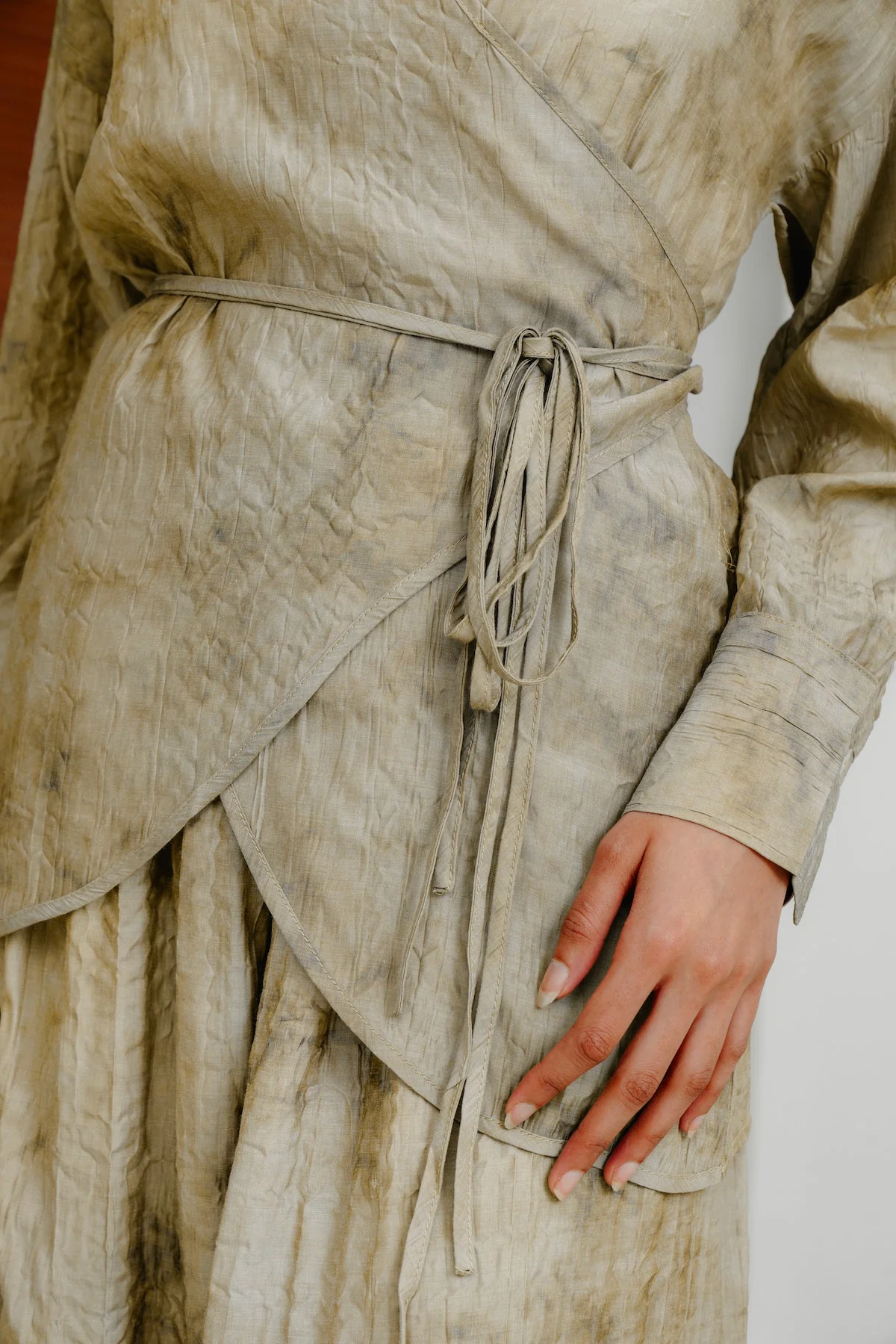 Danica Outer with Tie - Latte - Image 3