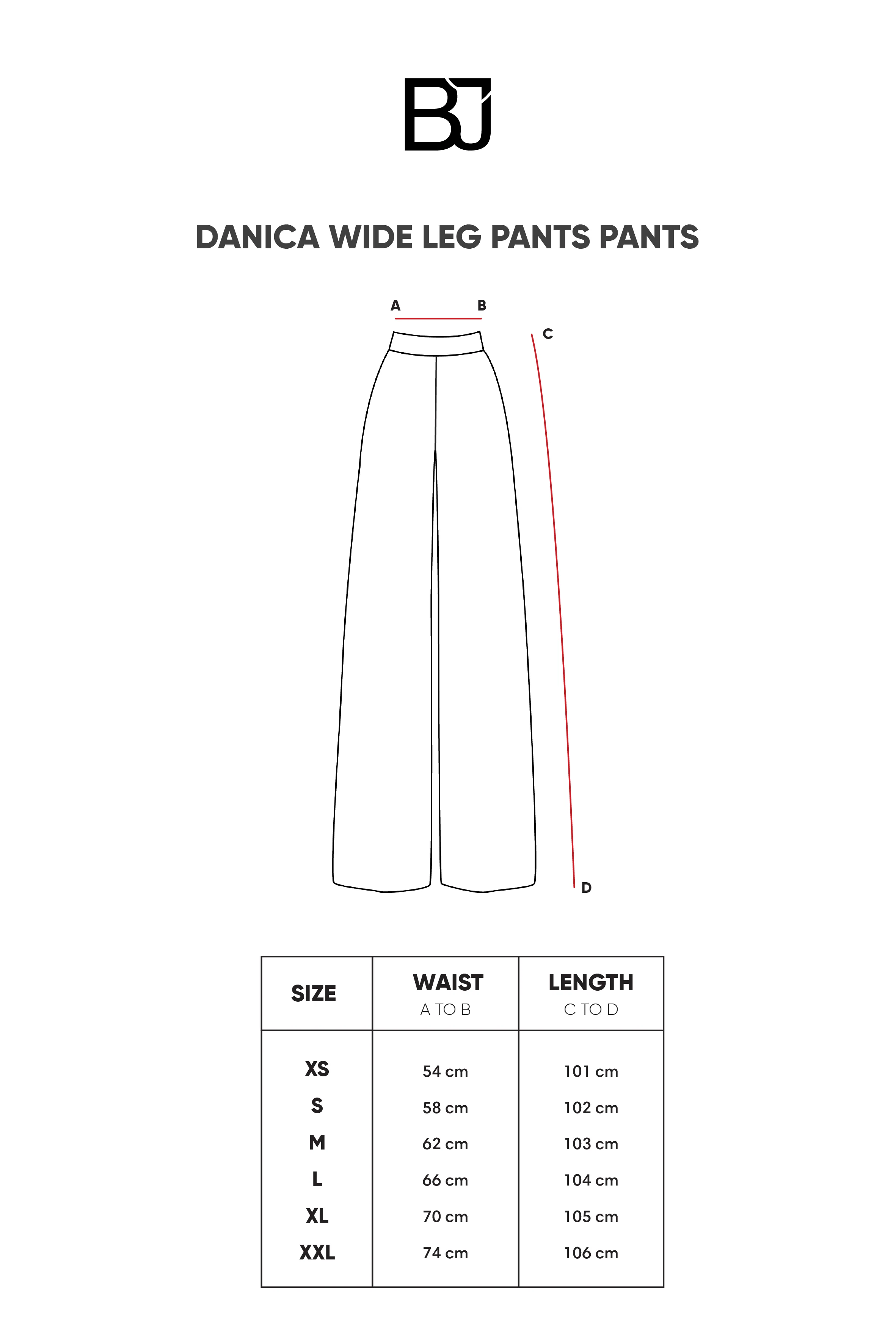 Danica Wide Leg Pants - Latte - Image 5