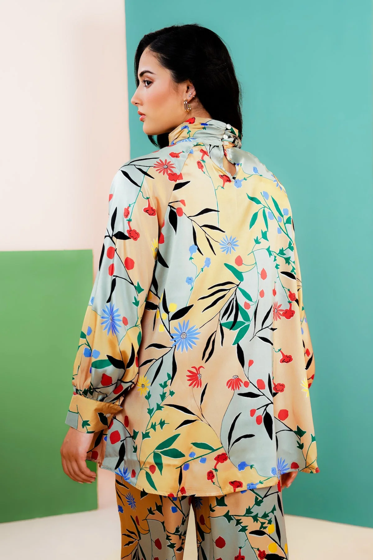 Fiorella Blouse - Peach - Image 4