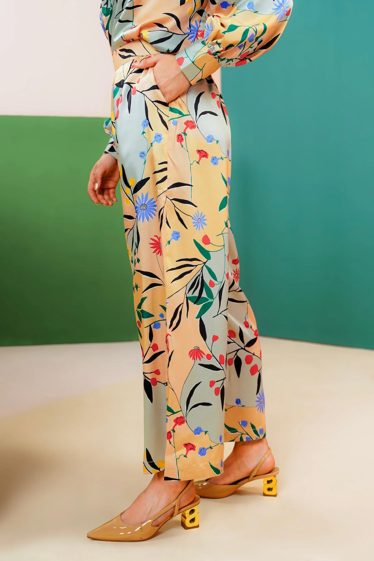 Fiorella Pants - Peach - Image 3