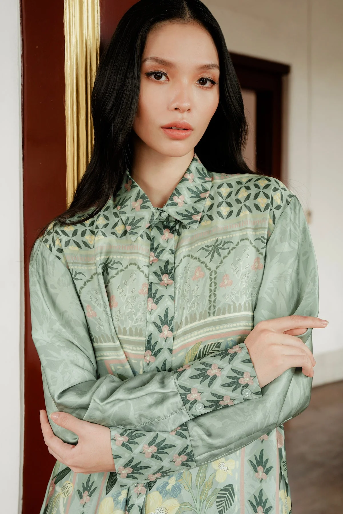 Reverie Maxi Dress - Sage - Image 3