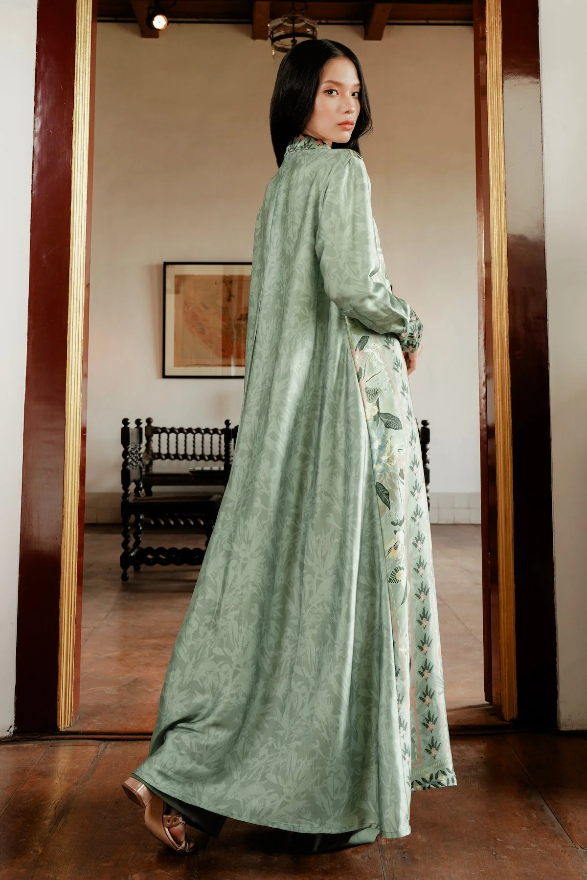 Reverie Maxi Dress - Sage - Image 4