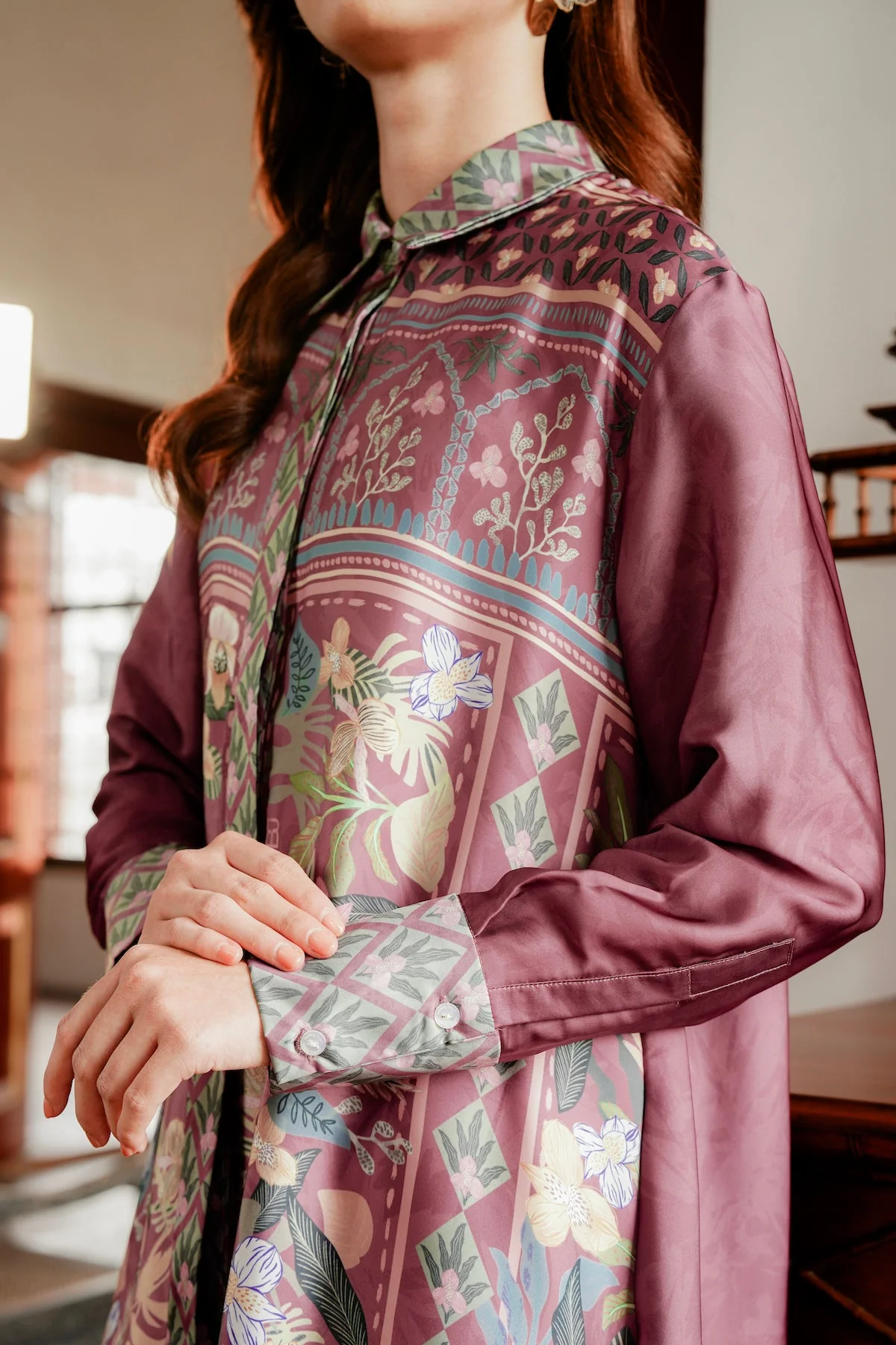 Reverie Maxi Dress - Tea Rose - Image 3